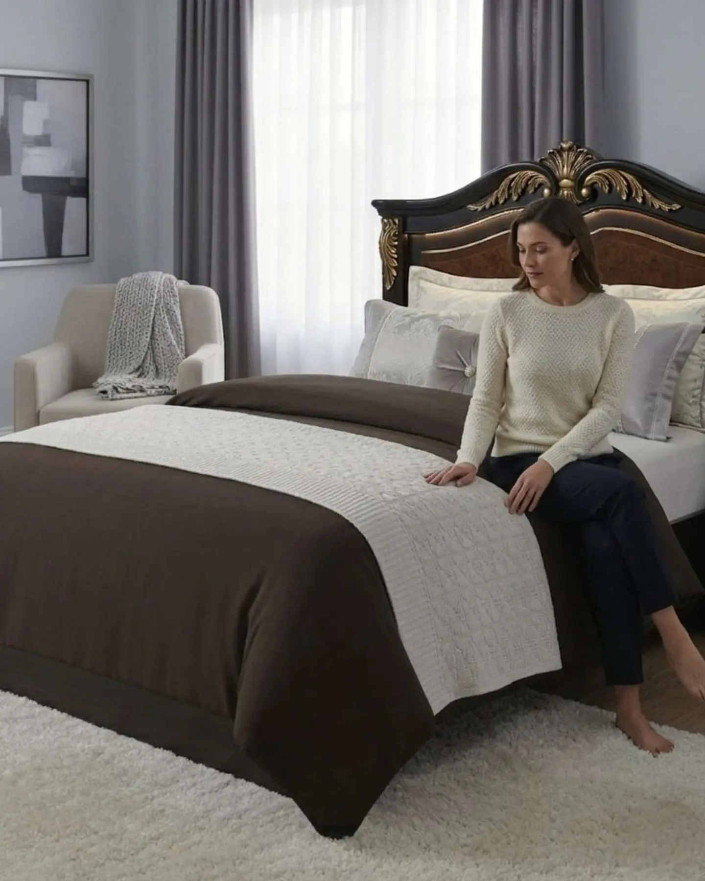 Bufanda de Cama Plush Premium Confort Termico 2