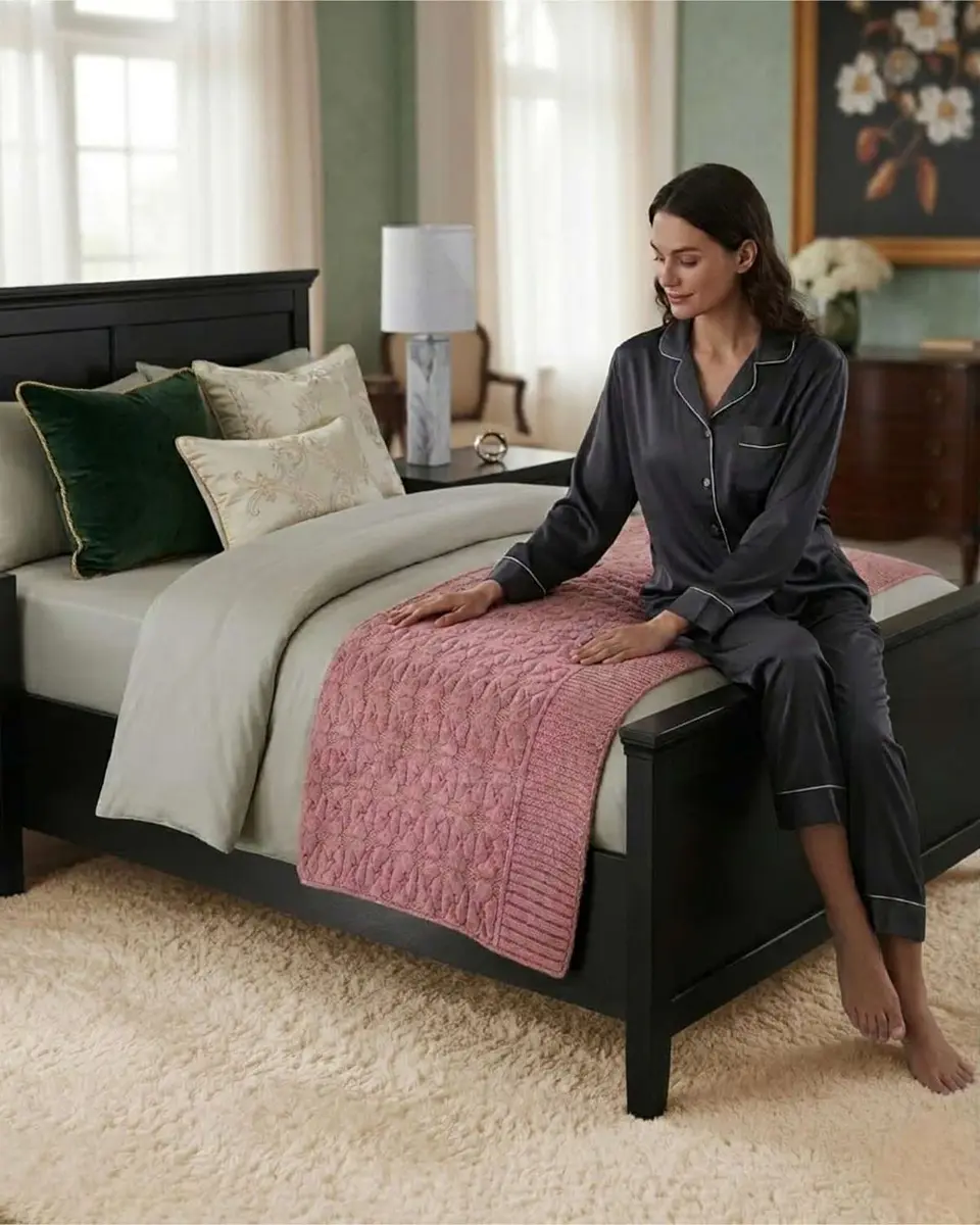 Piecera de Cama Plush Premium Confort Termico 4
