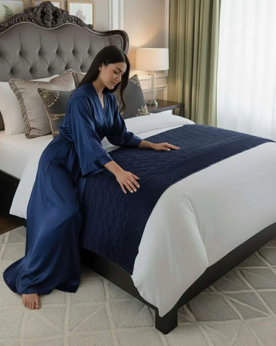 Piecera de Cama Plush Premium Confort Termico 4