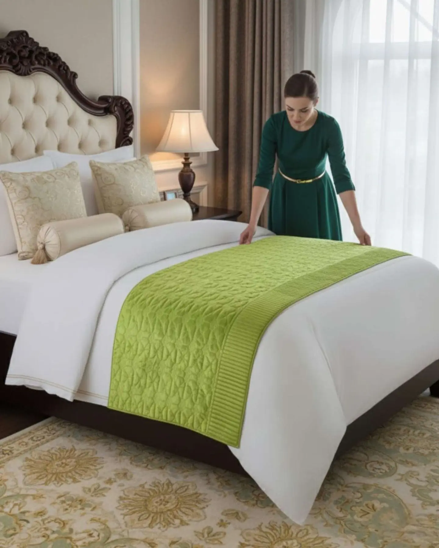Piecera de Cama Plush Premium Confort Termico 4