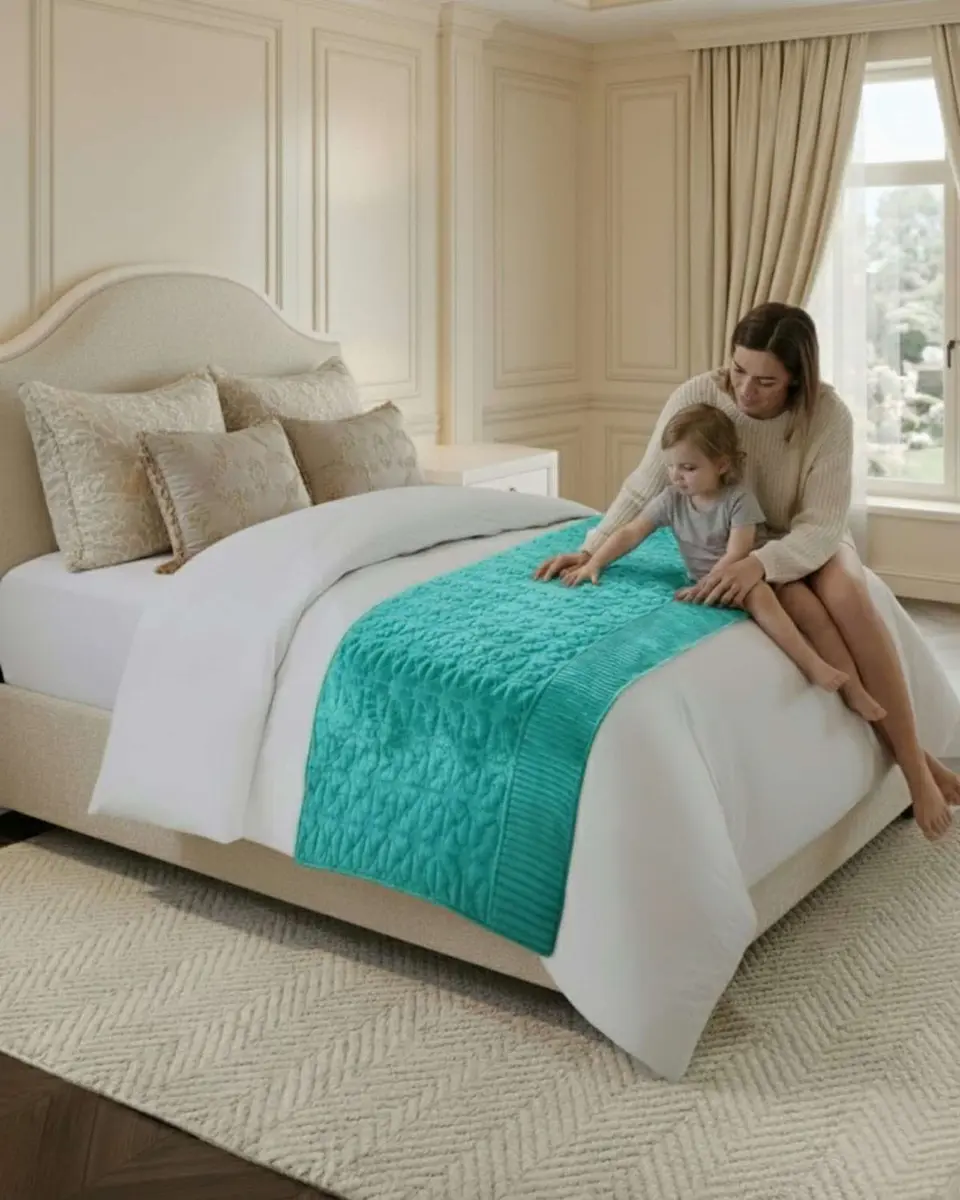 Piecera de Cama Plush Premium Confort Termico 1