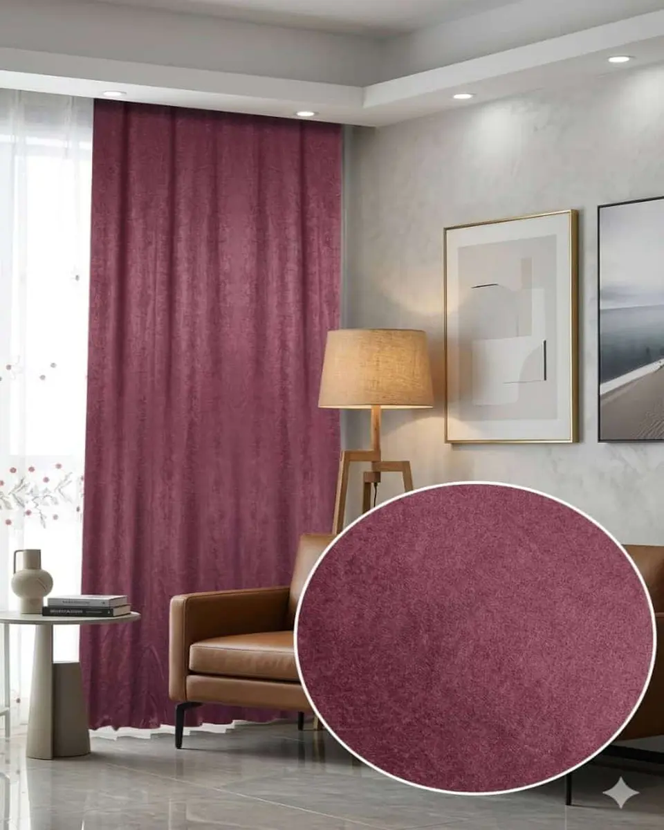 Juego de Cortinas Velvet Aterciopelada 2 Paños 140x230 cm 4