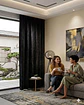 Juego de Cortinas Velvet Aterciopelada 2 Paños 140x230 cm - Miniatura 1