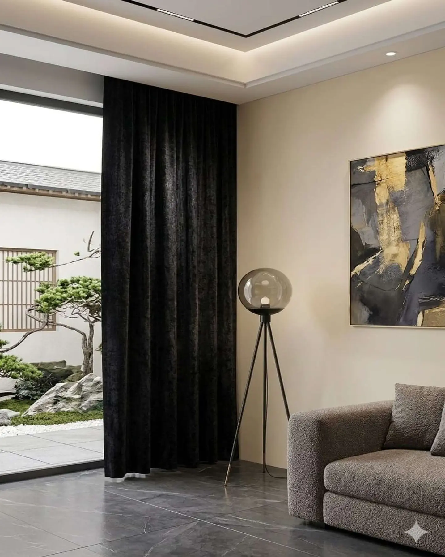 Juego de Cortinas Velvet Aterciopelada 2 Paños 140x230 cm 2