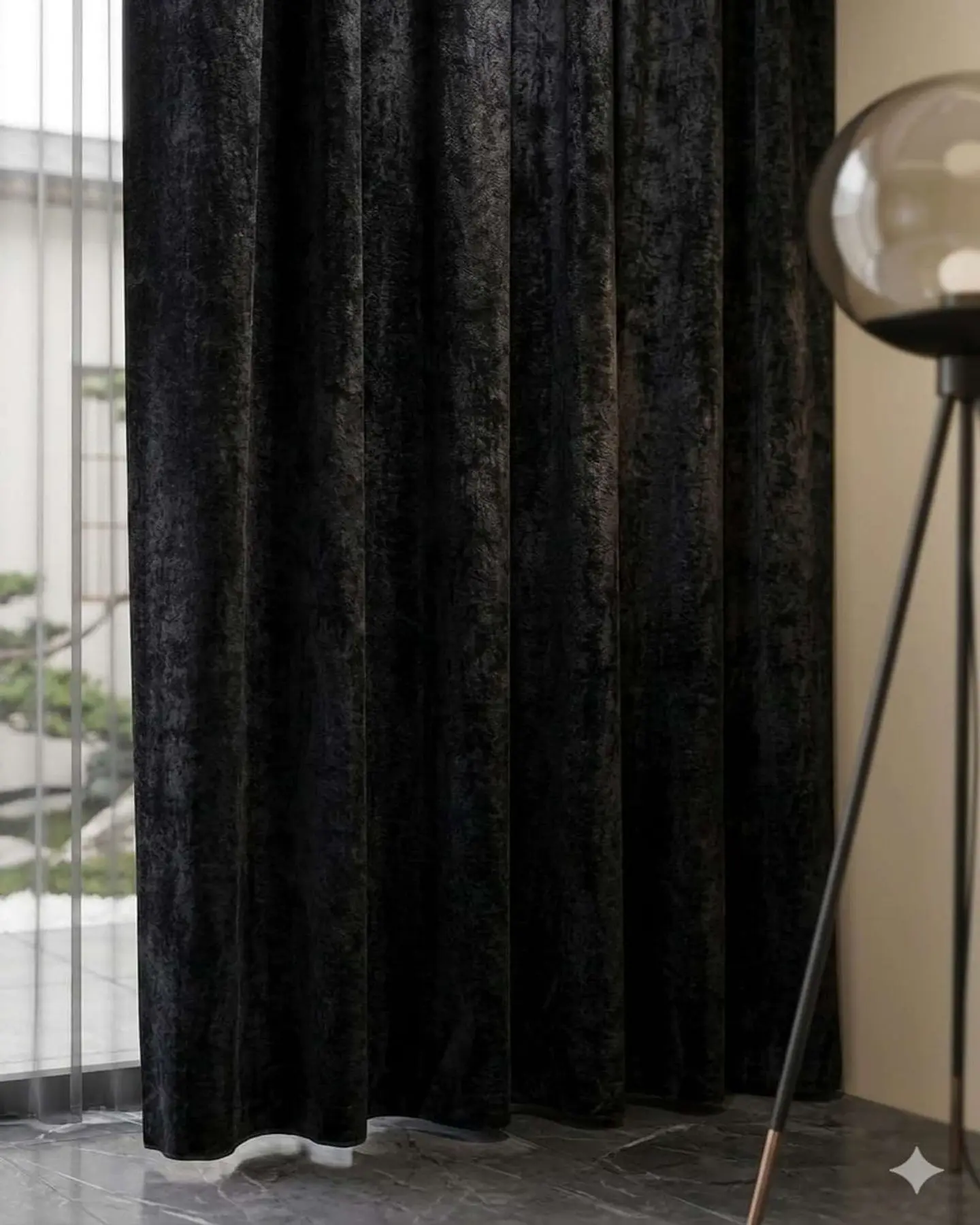 Juego de Cortinas Velvet Aterciopelada 2 Paños 140x230 cm 3