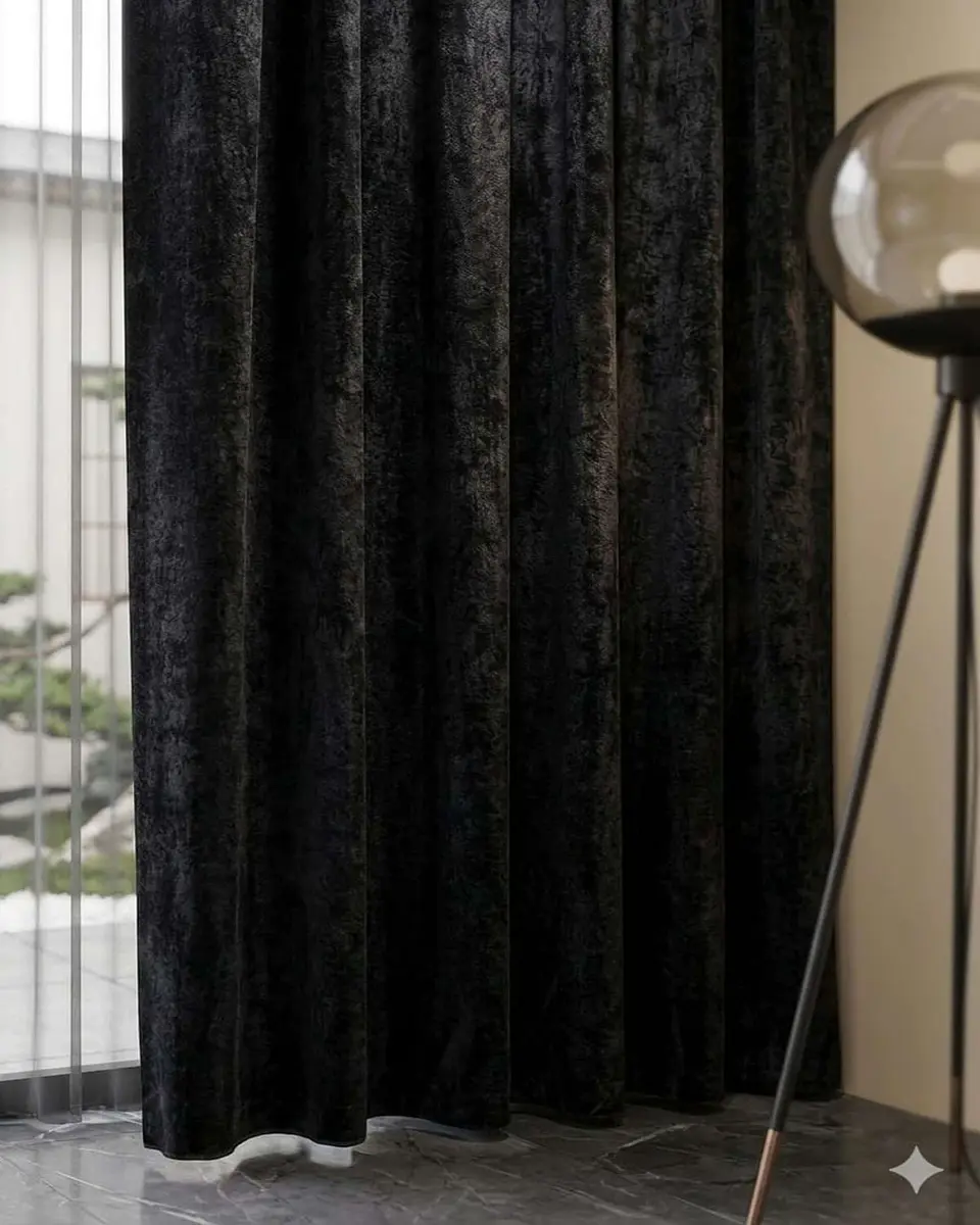 Juego de Cortinas Velvet Aterciopelada 2 Paños 140x230 cm 3