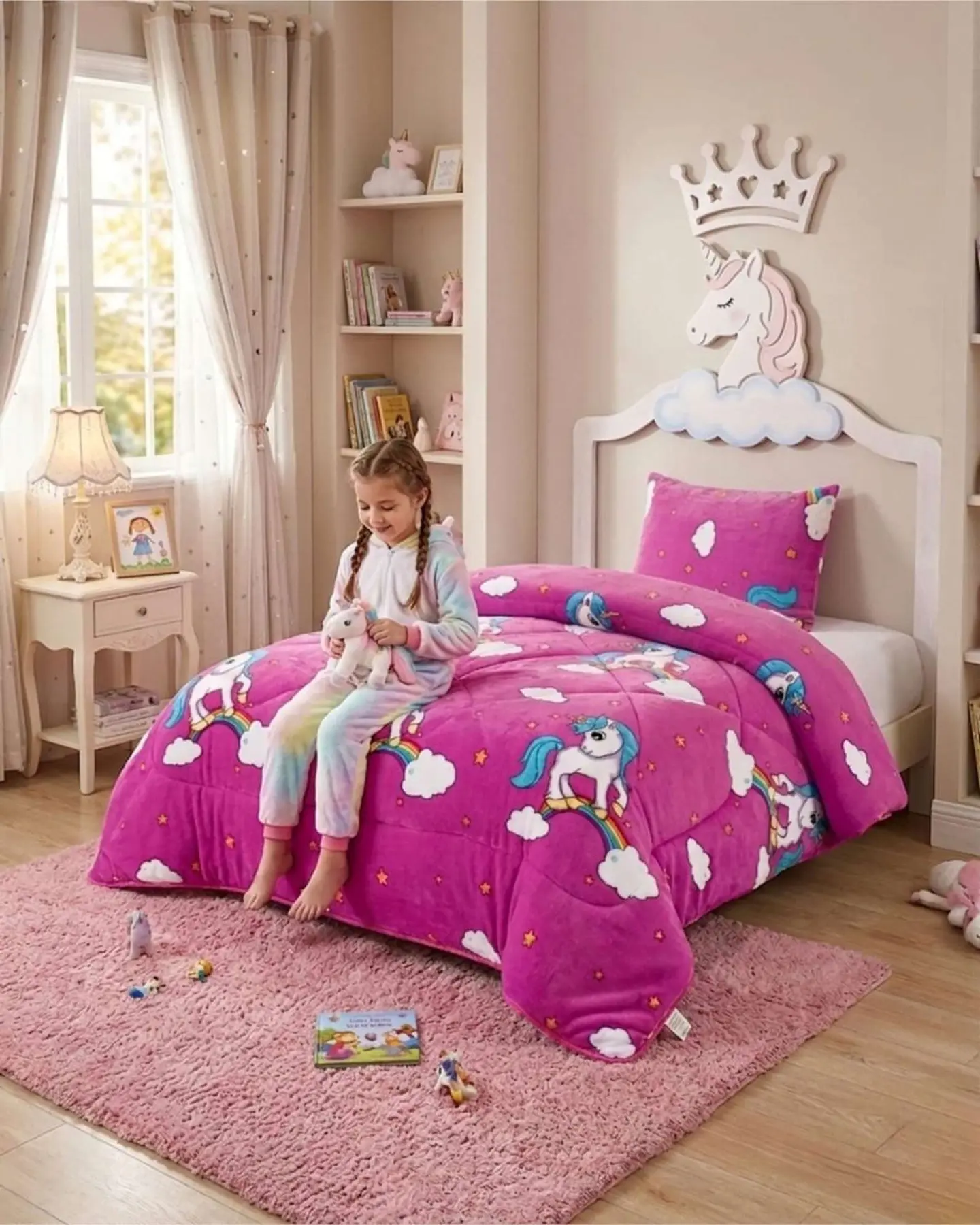 Plush con Chiporro Plaza y Media Diseños Infantiles Extra Calido 1