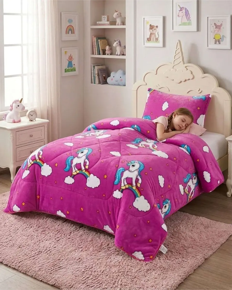 Plush con Chiporro Plaza y Media Diseños Infantiles Extra Calido 2