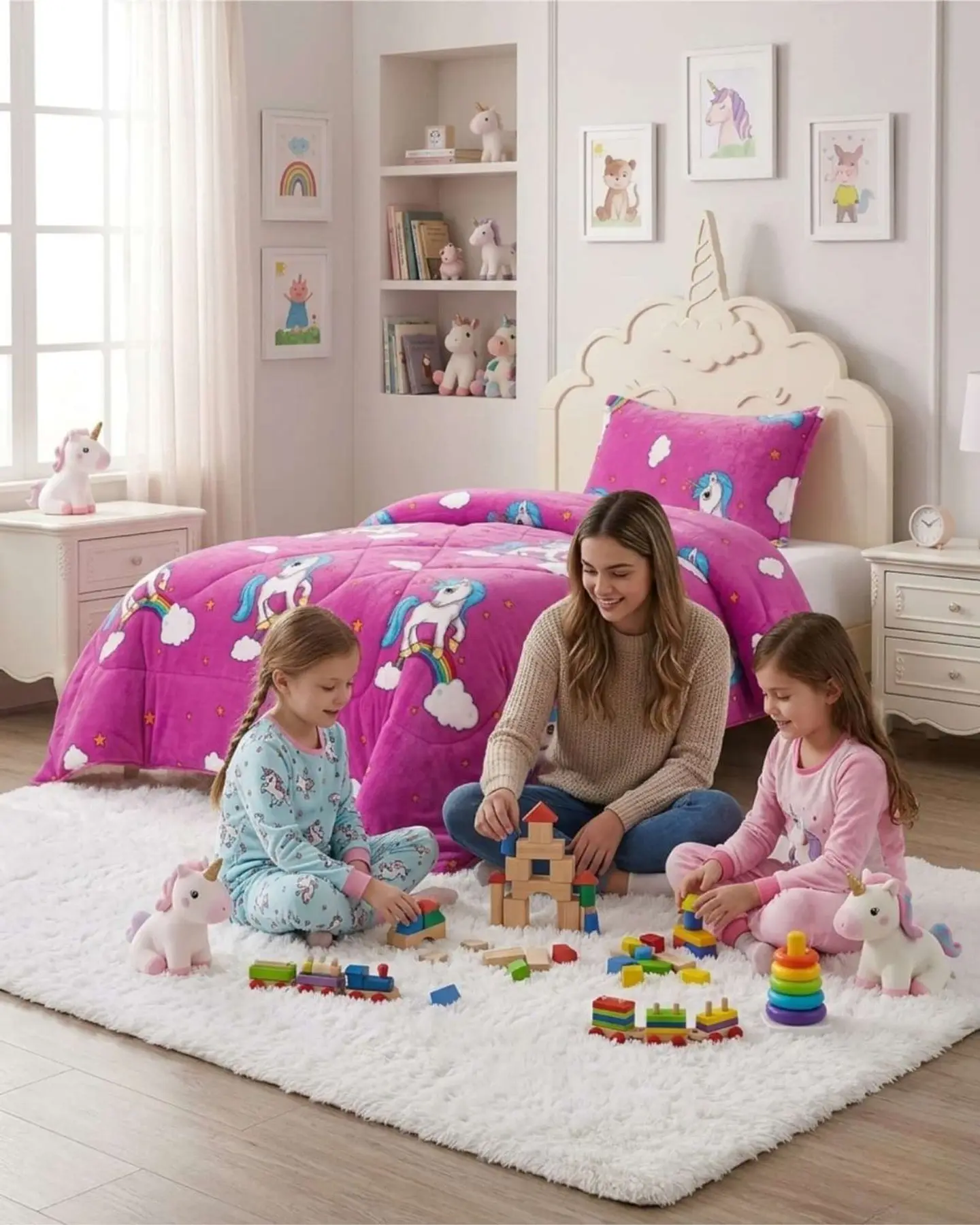 Plush con Chiporro Plaza y Media Diseños Infantiles Extra Calido 5