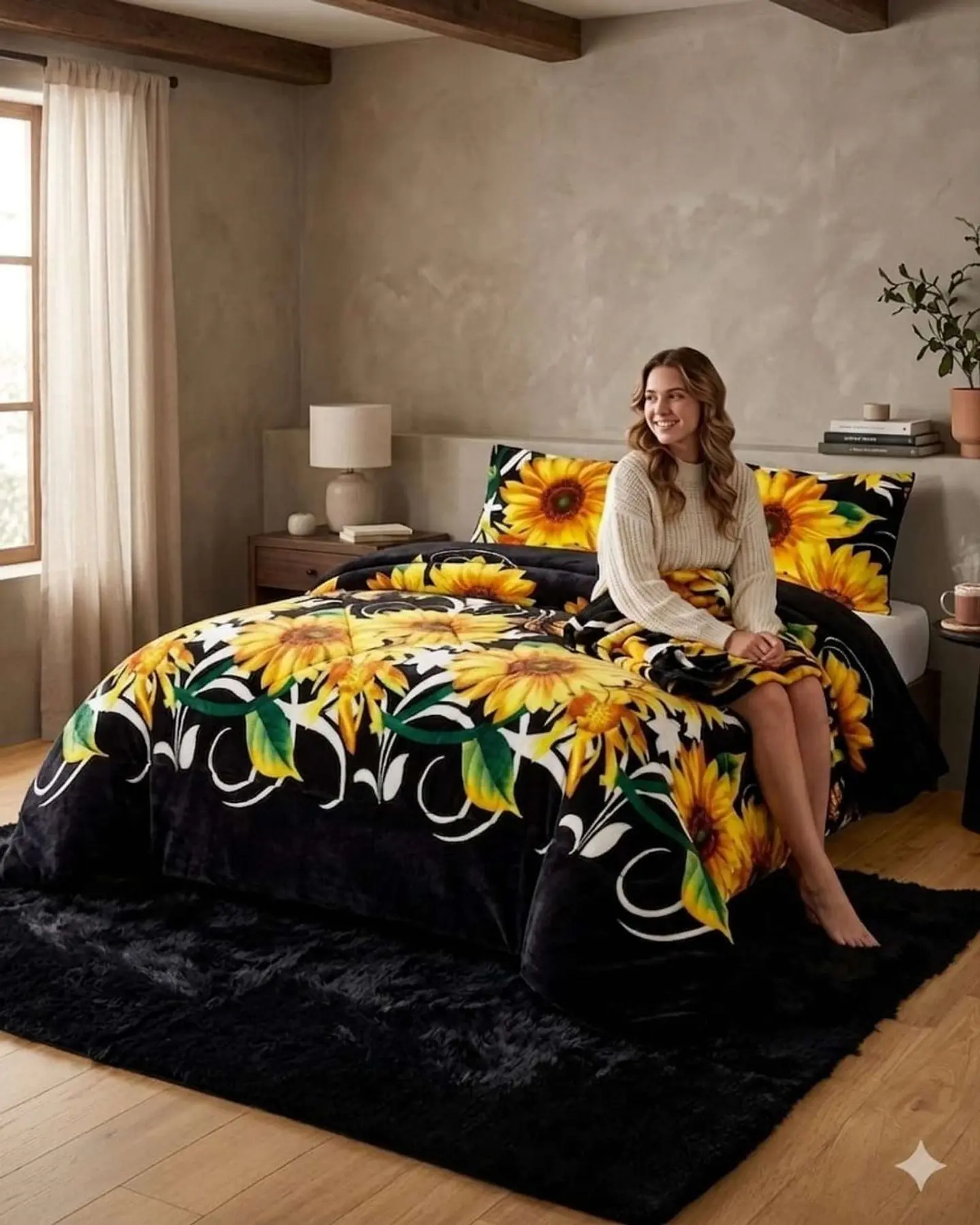 Cubrecama Plush 2 Plazas con Chiporro Térmico Extra Suave Invierno 3