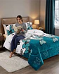 Cubrecama Plush 2 Plazas con Chiporro Térmico Extra Suave Invierno - Miniatura 2