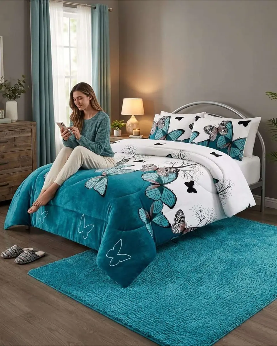 Cubrecama Plush 2 Plazas con Chiporro Térmico Extra Suave Invierno 3