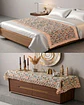 Piecera de Cama Estilo Bohemio con Encaje - Multiuso 80x200 cm - Miniatura 1