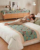 Piecera de Cama Estilo Bohemio con Encaje - Multiuso 80x200 cm - Miniatura 3