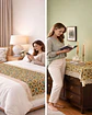 Piecera de Cama Estilo Bohemio con Encaje - Multiuso 80x200 cm - Miniatura 3