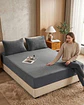 Protector de colchon Impermeable 1.5 plazas color gris - Miniatura 6