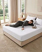 Protector de colchon Impermeable 2 plazas color blanco - Miniatura 2