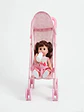 Set Muñeca Interactiva con Coche de Paseo Plegable - Miniatura 3