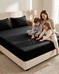 Protector de colchon Impermeable super king color negro - Miniatura 2