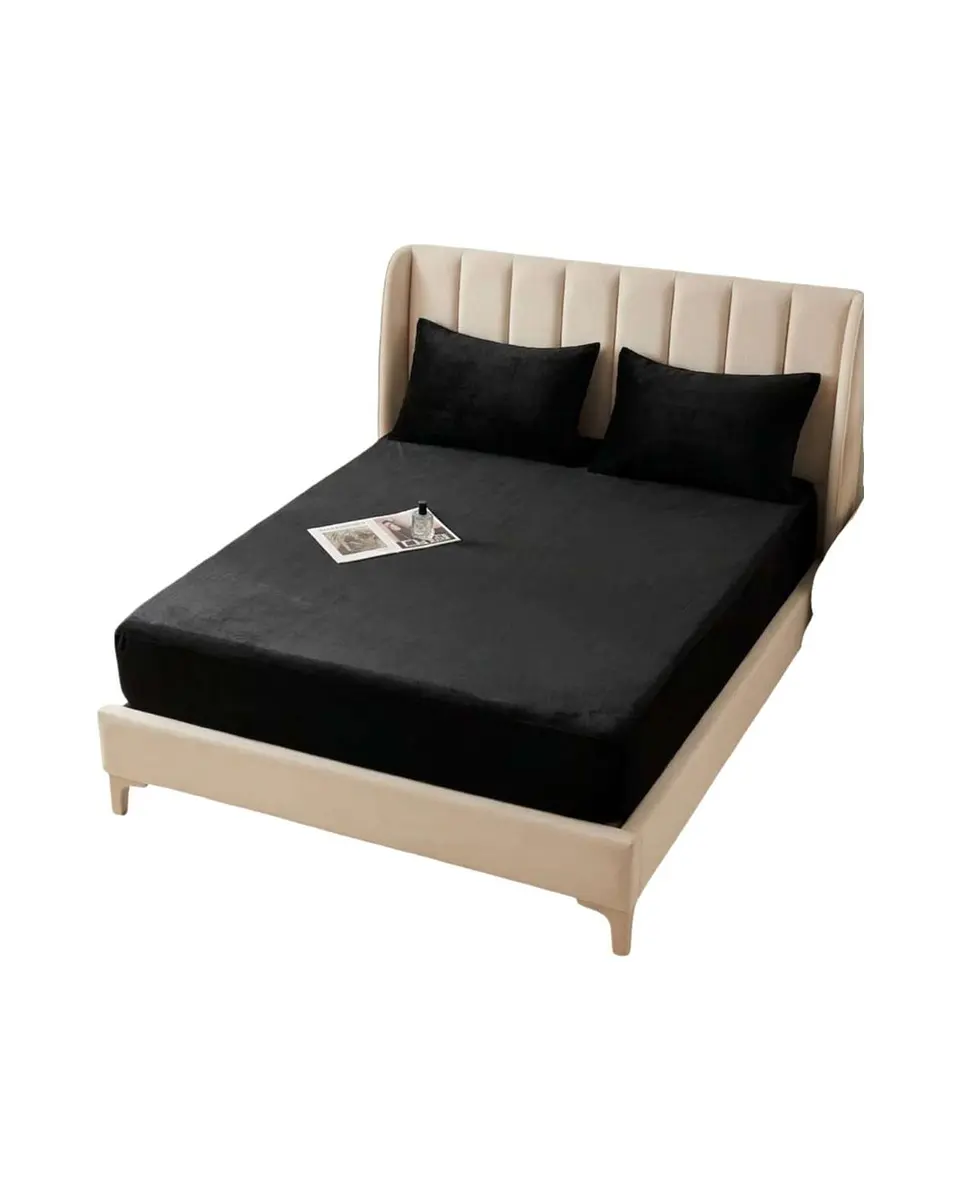 Protector de colchon Impermeable super king color negro 3
