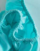 Protector de colchon Impermeable super king color turquesa - Miniatura 4