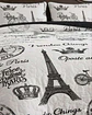 Quilt de Verano Plaza y Media Diseño Torre Eiffel Estilo París - Miniatura 4