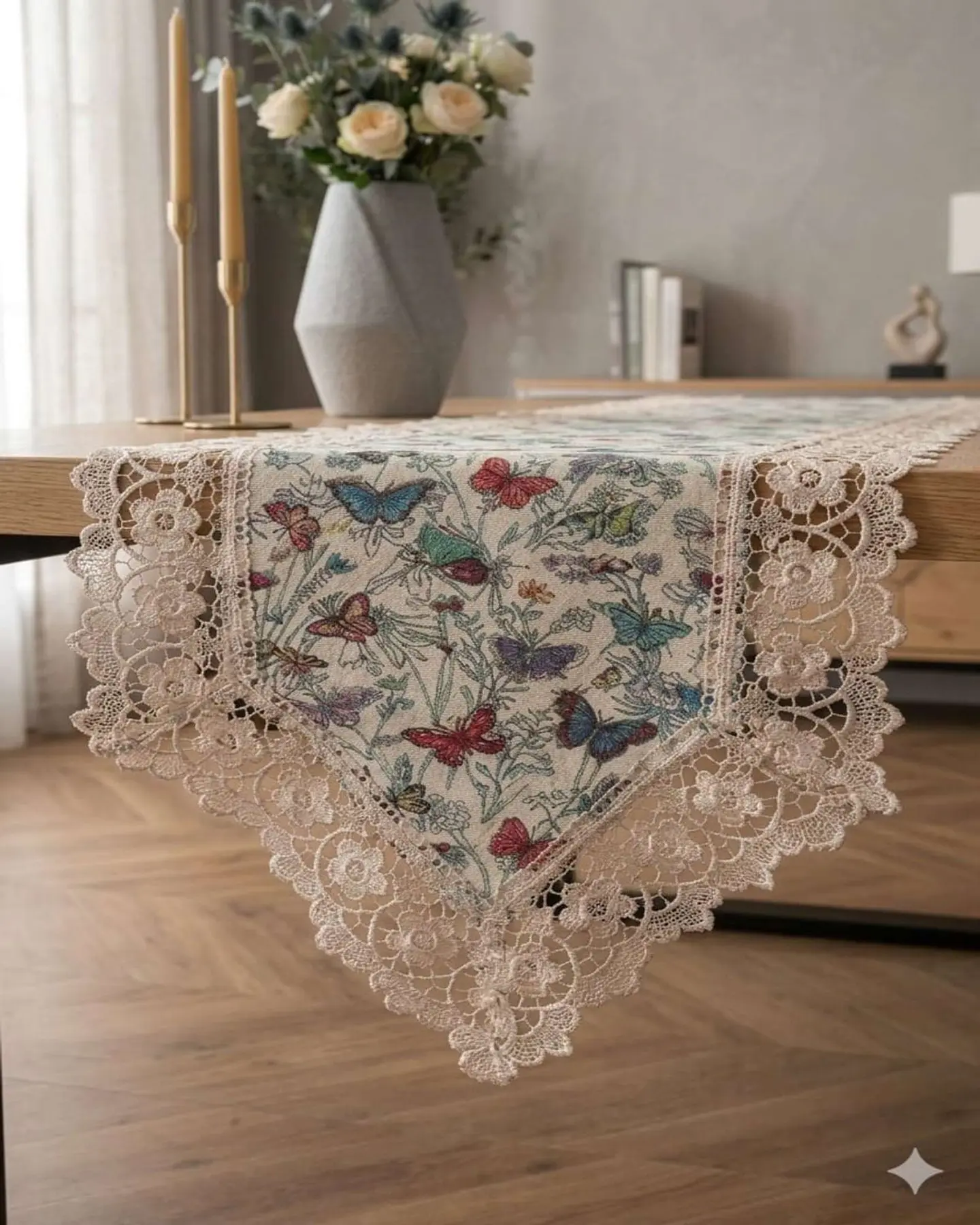 Camino de Mesa Estilo Boho Chic 40x180 cm Decoración Elegante 1