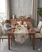 Camino de Mesa Estilo Boho Chic 40x180 cm Decoración Elegante - Miniatura 3
