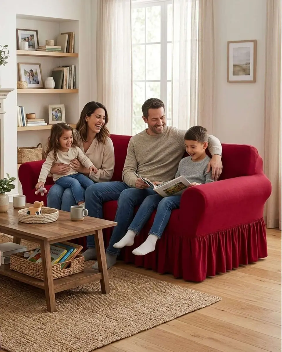 Cubre Sillon Elasticado Con farolao Premium 3 Cuerpos 5