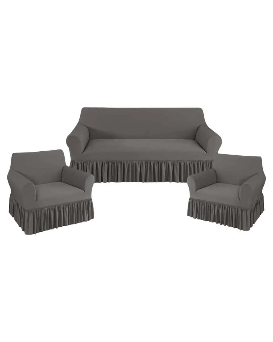 Juego de Fundas para Sillon Elasticas con Farolao 3+1+1 6