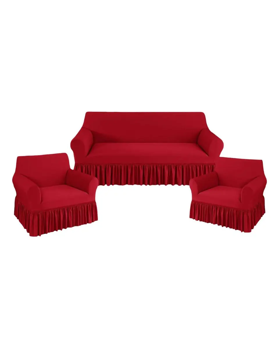 Juego de Fundas para Sillon Elasticas con Farolao 3+1+1 6