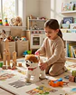 Perrito color cafe Interactivo con Correa y Accesorios  para Jugar y Cuidar - Miniatura 1
