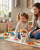 Perrito color cafe Interactivo con Correa y Accesorios  para Jugar y Cuidar - Miniatura 5