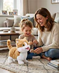 Gatito Interactivo Tierno Camina y hace  Miau Real  El Compañero Perfecto color beige - Miniatura 5