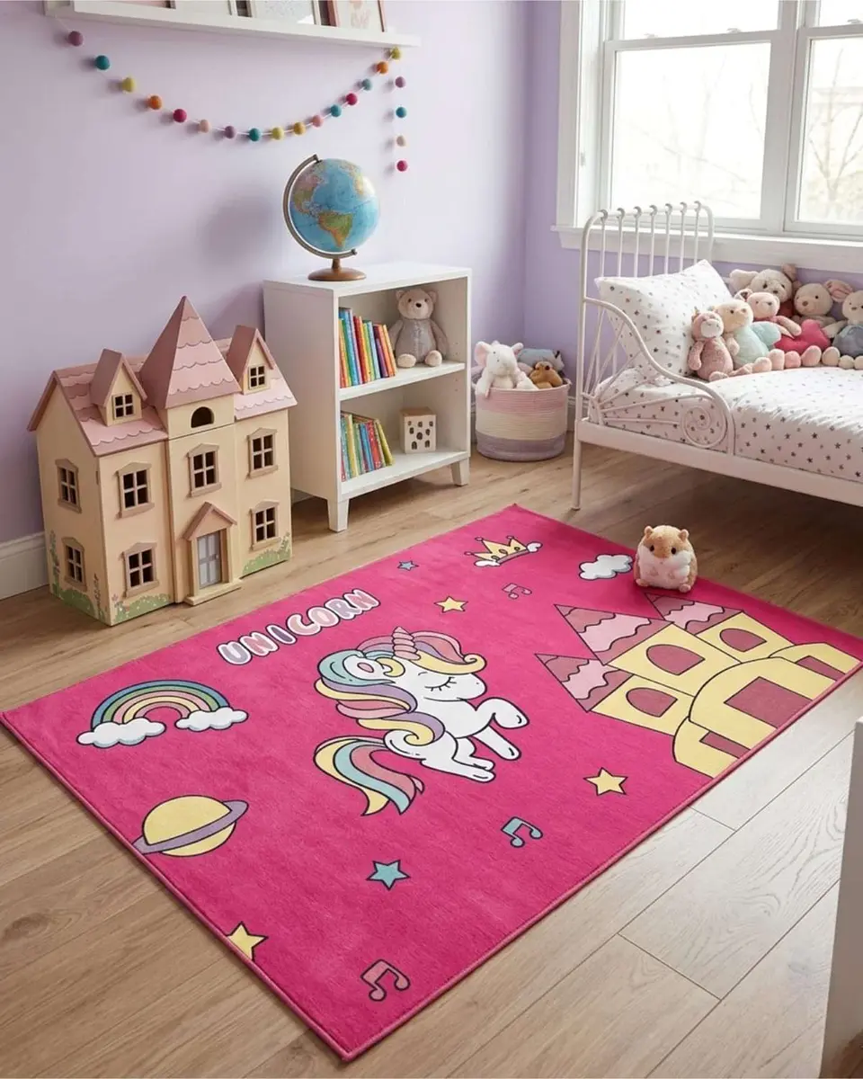 Alfombra de Juegos Infantil Practica de 120x160cm 5
