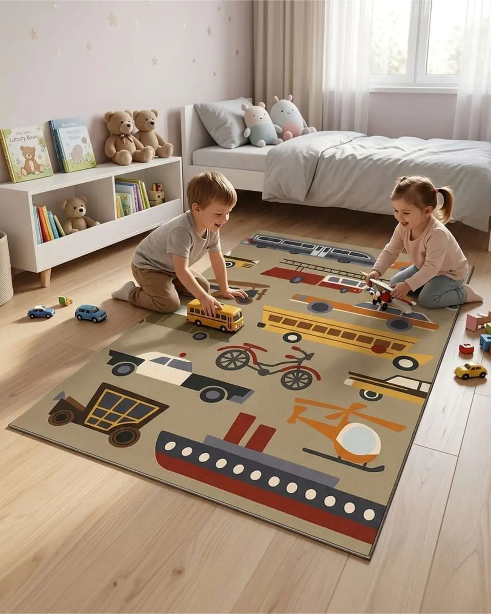 Alfombra de Juegos Infantil Practica de 120x180cm 2