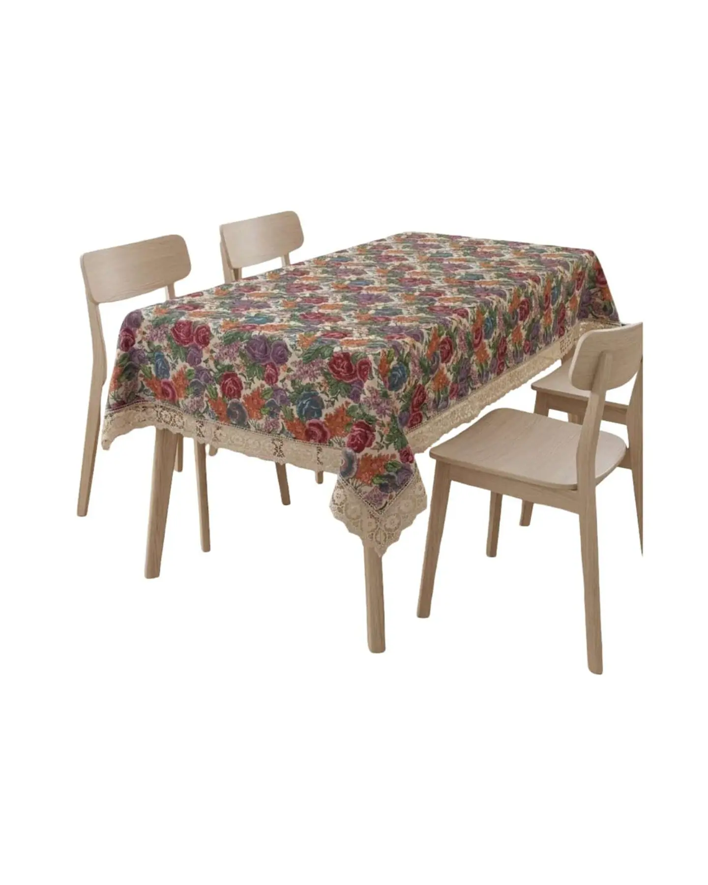 Mantel de Mesa de 140x220cm Estilo Bohemio Moderno 6