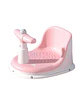 Silla De Baño Para Bebe Con Sonidos Y Manubrio Didáctico color Rosa - Miniatura 4