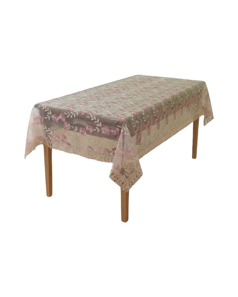 Mantel de Encaje Bordado Premium 150x220cm 6