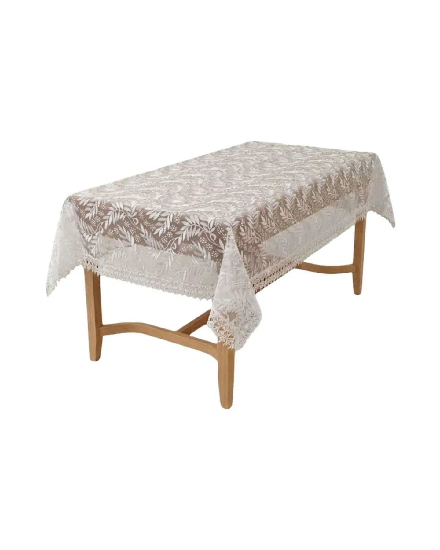 Mantel de Encaje Bordado Premium 150x220cm 6
