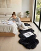 Alfombra Bajada De Cama Piel De Oveja ultra suave 60x180 - Miniatura 4