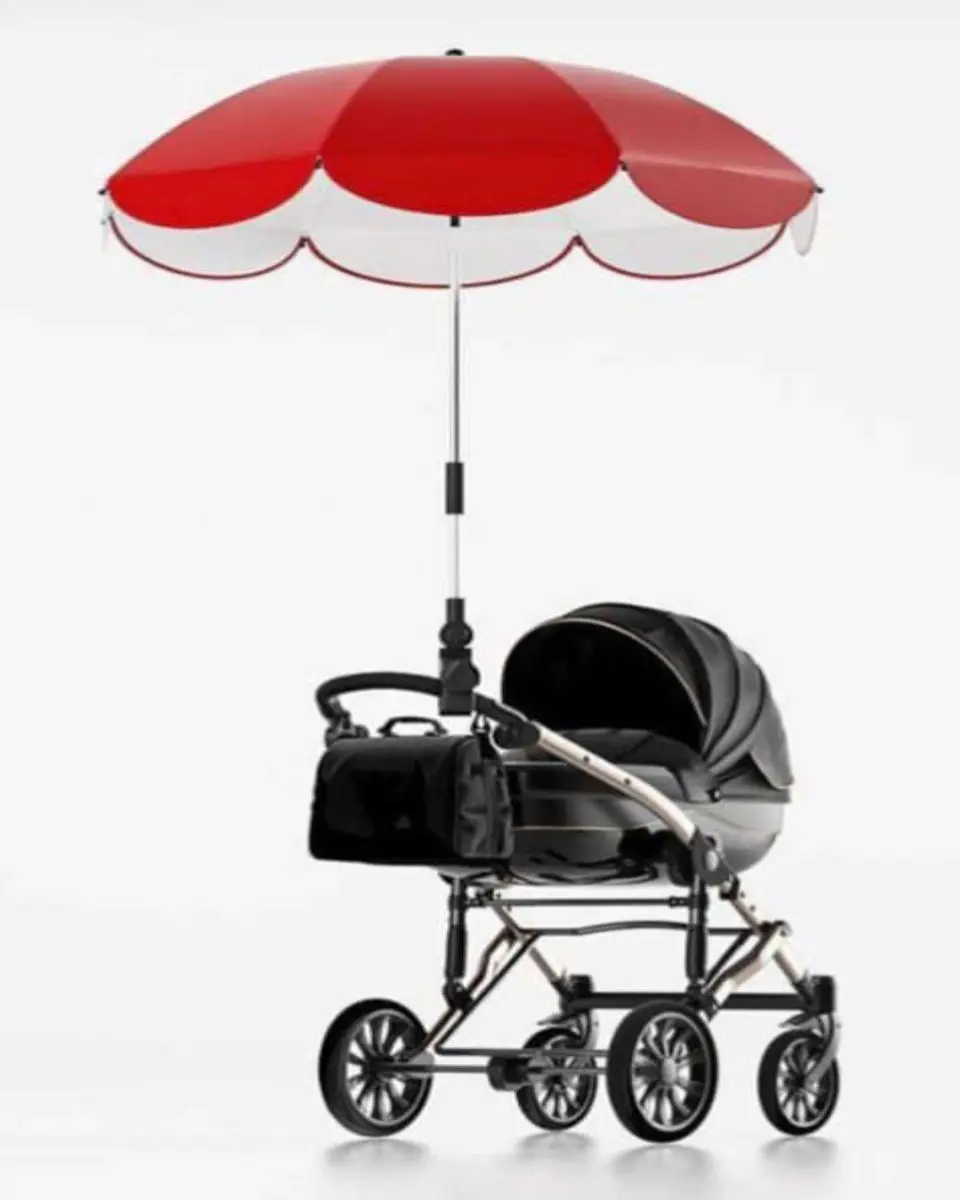 Sombrilla para Coche de Bebé con Protección Universal y Flexible 4