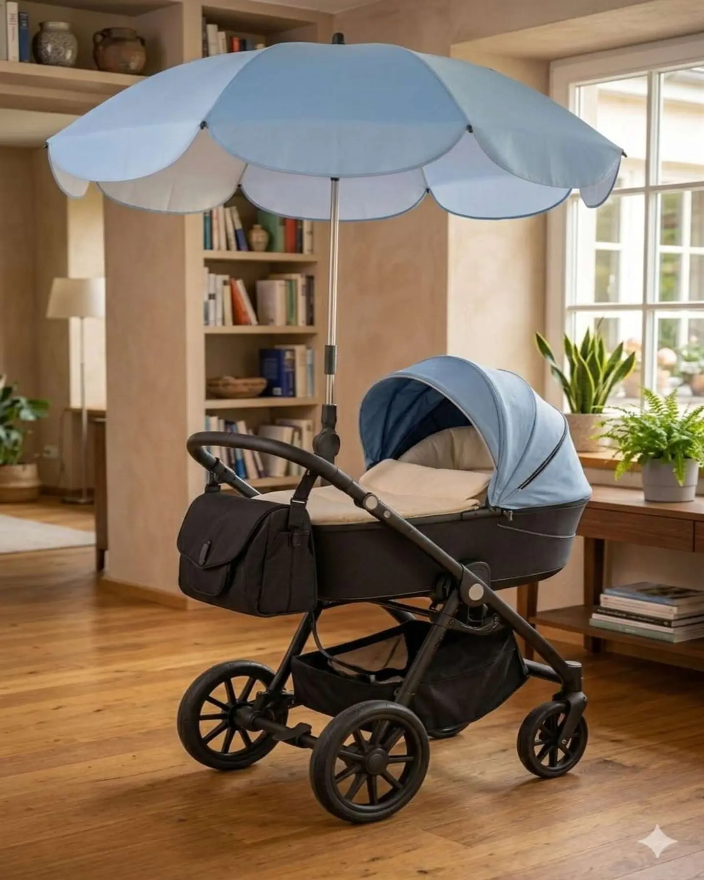 Sombrilla para Coche de Bebé con Protección Universal y Flexible 3