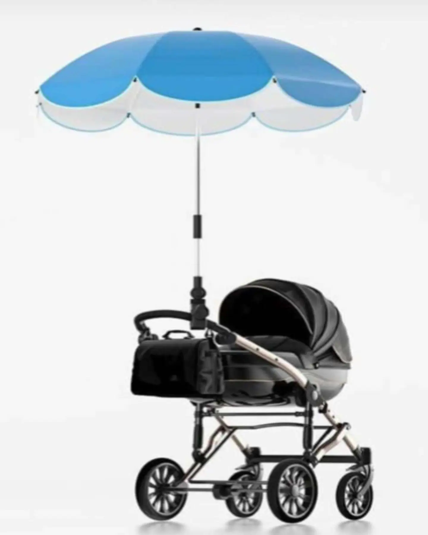 Sombrilla para Coche de Bebé con Protección Universal y Flexible 4