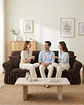 Protector De Sillón Turco 1 Cuerpo Diseño Elegante - Miniatura 4