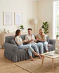 Protector De Sillón Turco 1 Cuerpo Diseño Elegante - Miniatura 5