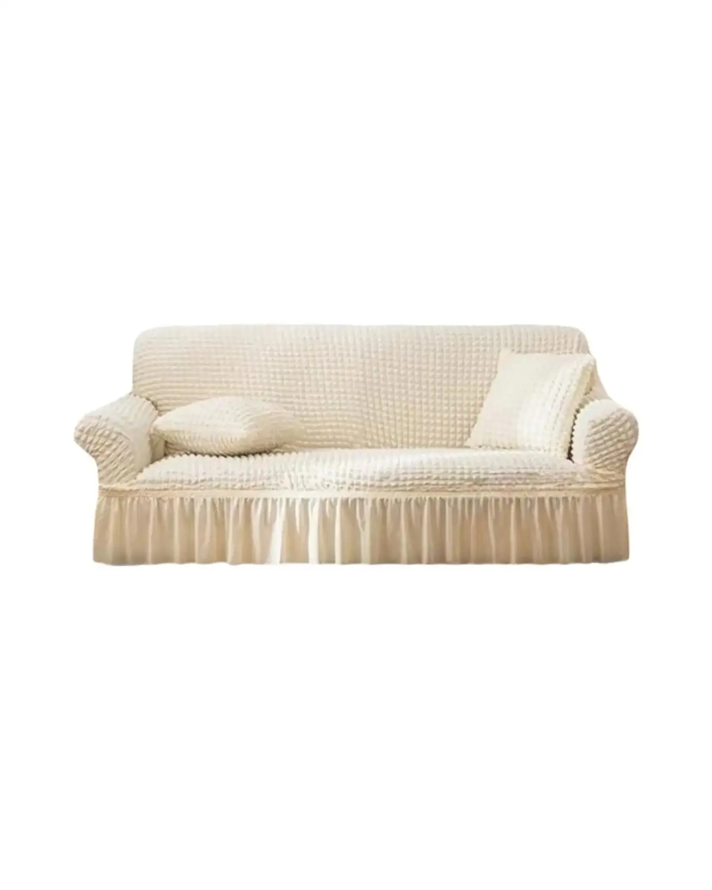 Protector De Sillón Turco 2 Cuerpos Diseño Elegante 6