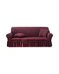 Protector De Sillón Turco 2 Cuerpos Diseño Elegante - Miniatura 6