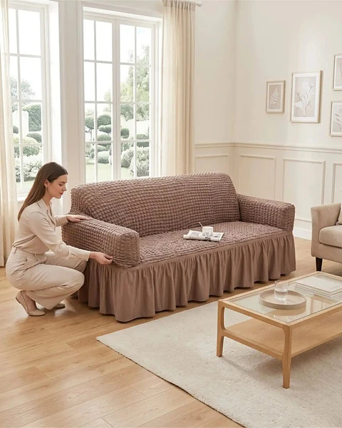 Protector De Sillón Turco 2 Cuerpos Diseño Elegante