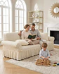 Protector De Sillón Turco 4 Cuerpos Diseño Elegante - Miniatura 3